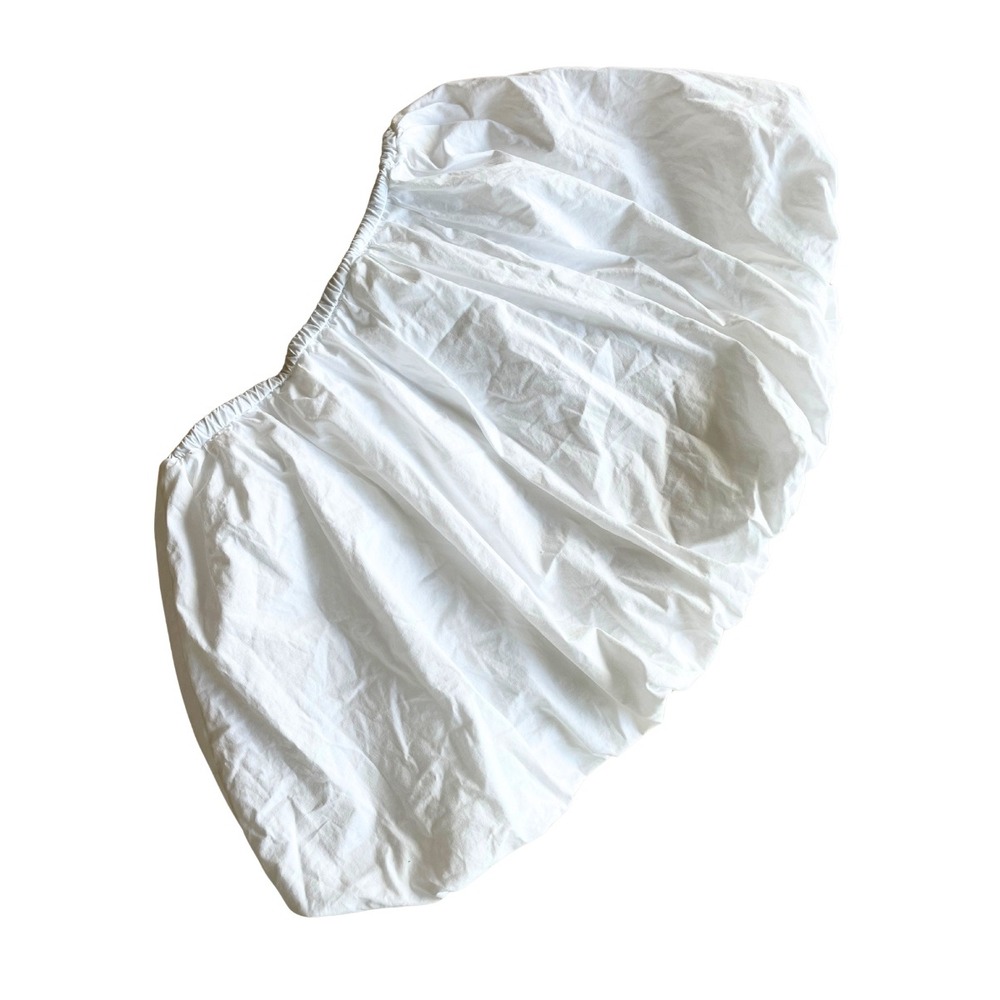 See‎ You Monday White Bubble Puffy Coquette Mini Skirt - Size Medium